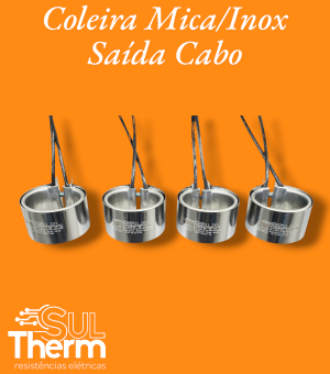 coleira mica saida cabo